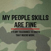 My People Skills Are Just Fine Funny Sarcastic Funny Saying Legacy Tie Dye Trucker Hat