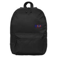 Maga Pocket Size Print Front And Back 16 in Basic Backpack