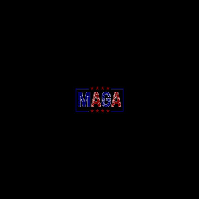 Maga Pocket Size Print Front And Back 16 in Basic Backpack