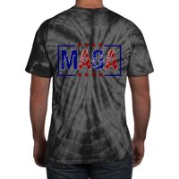 Maga Pocket Size Print Front And Back Tie-Dye T-Shirt