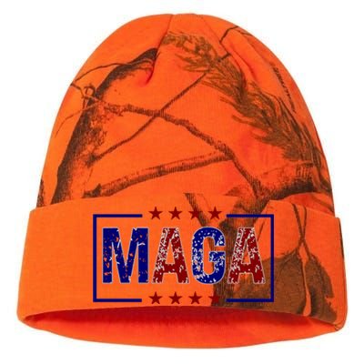 Maga Pocket Size Print Front And Back Kati Licensed 12" Camo Beanie