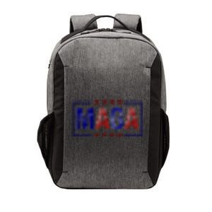 Maga Pocket Size Print Front And Back Vector Backpack