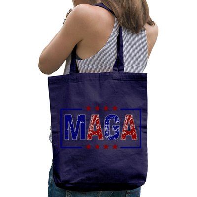 Maga Pocket Size Print Front And Back Tote Bag