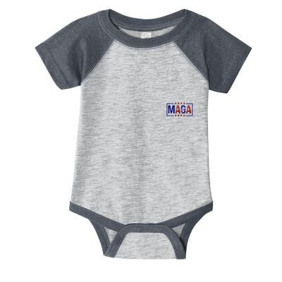 Maga Pocket Size Print Front And Back Infant Baby Jersey Bodysuit