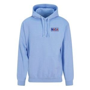 Maga Pocket Size Print Front And Back Unisex Surf Hoodie