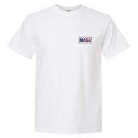 Maga Pocket Size Print Front And Back Garment-Dyed Heavyweight T-Shirt