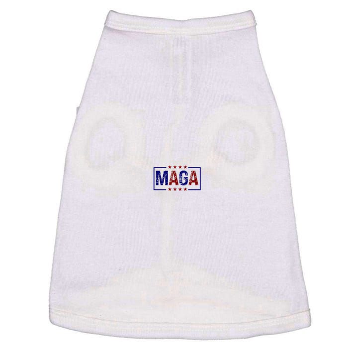 Maga Pocket Size Print Front And Back Doggie Tank