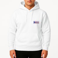 Maga Pocket Size Print Front And Back Hoodie