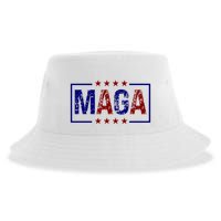 Maga Pocket Size Print Front And Back Sustainable Bucket Hat