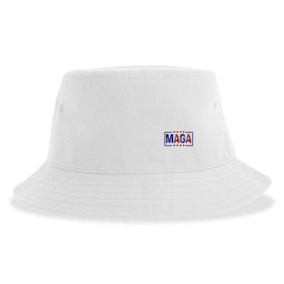 Maga Pocket Size Print Front And Back Sustainable Bucket Hat