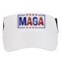 Maga Pocket Size Print Front And Back Adult Drive Performance Visor