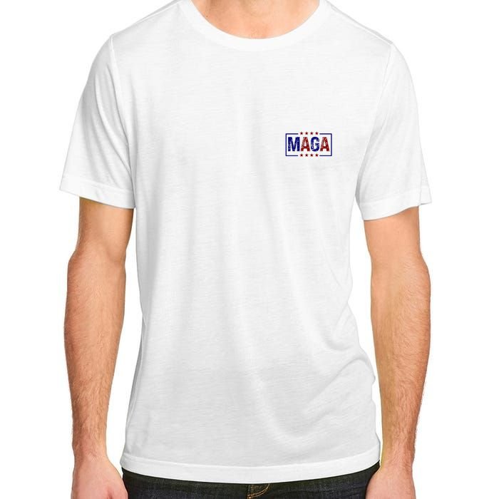 Maga Pocket Size Print Front And Back Adult ChromaSoft Performance T-Shirt