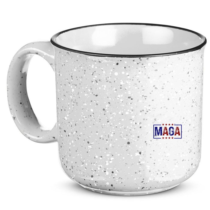 Maga Pocket Size Print Front And Back 15oz Campfire Ceramic Mug