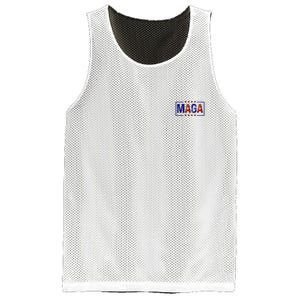 Maga Pocket Size Print Front And Back Mesh Reversible Basketball Jersey Tank