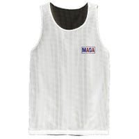 Maga Pocket Size Print Front And Back Mesh Reversible Basketball Jersey Tank