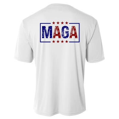 Maga Pocket Size Print Front And Back Performance Sprint T-Shirt