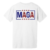 Maga Pocket Size Print Front And Back Premium T-Shirt