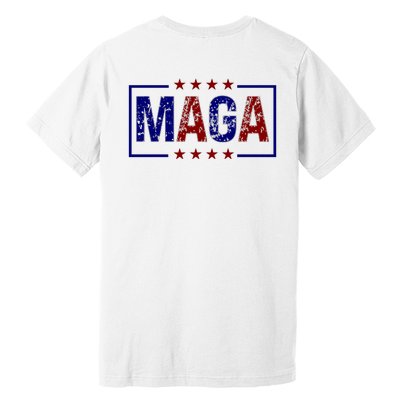 Maga Pocket Size Print Front And Back Premium T-Shirt