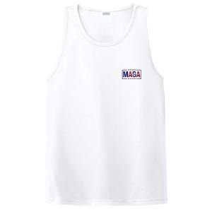 Maga Pocket Size Print Front And Back PosiCharge Competitor Tank