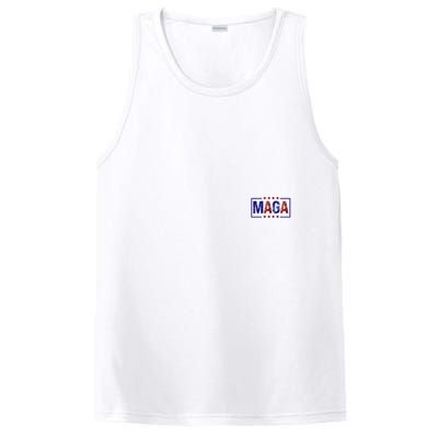 Maga Pocket Size Print Front And Back PosiCharge Competitor Tank