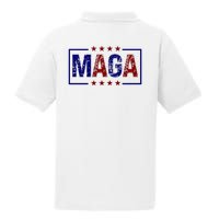 Maga Pocket Size Print Front And Back PosiCharge RacerMesh Polo