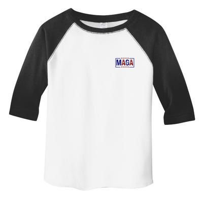 Maga Pocket Size Print Front And Back Toddler Fine Jersey T-Shirt