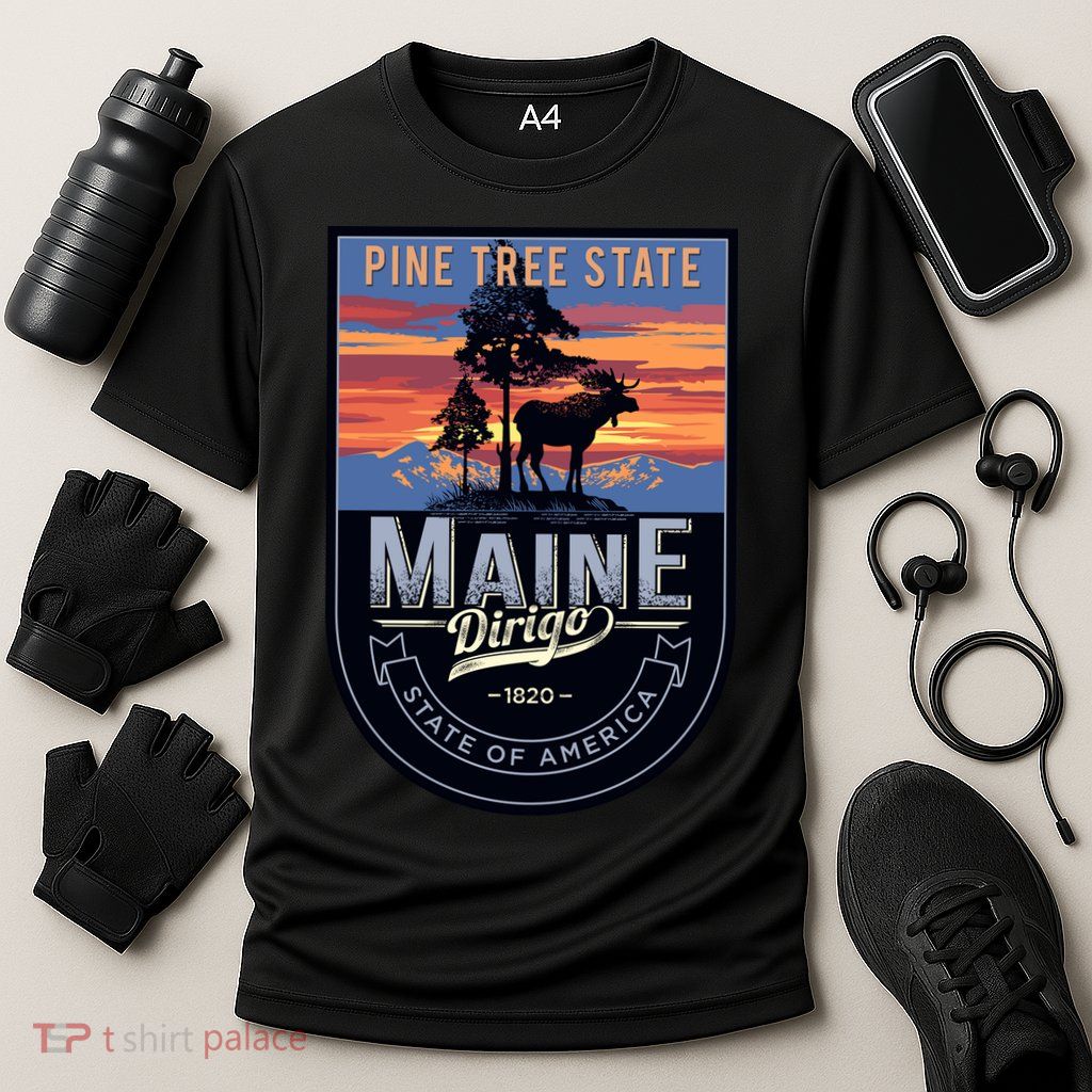 Main Pine Tree State Performance Shirt