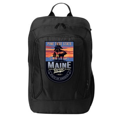 Main Pine Tree State City Backpack