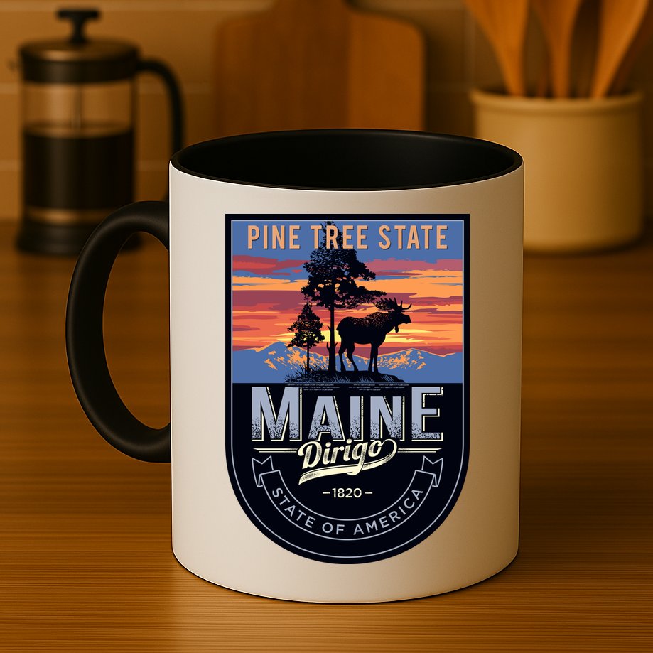 Main Pine Tree State Mug