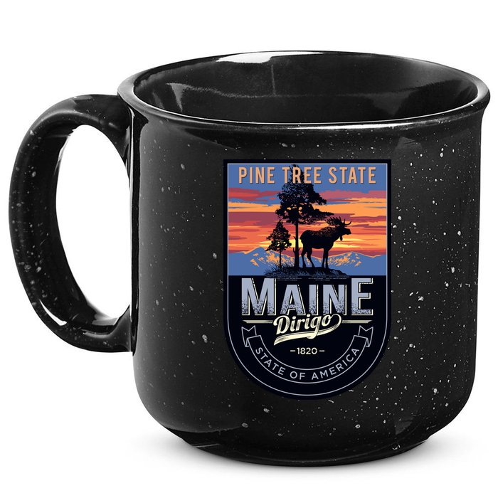 Main Pine Tree State 15oz Campfire Ceramic Mug