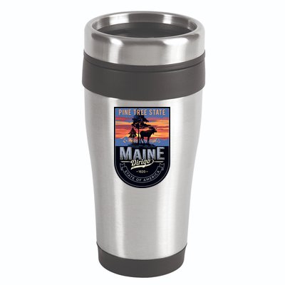 Main Pine Tree State 16oz Travel Tumbler