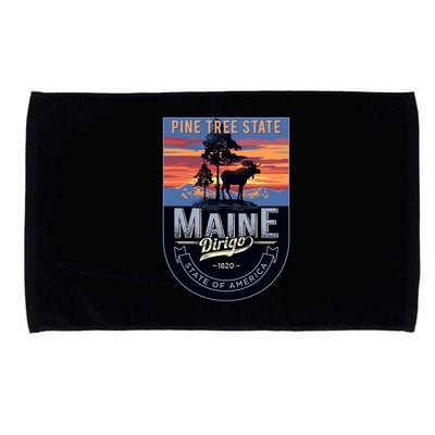 Main Pine Tree State Microfiber Hand Towel