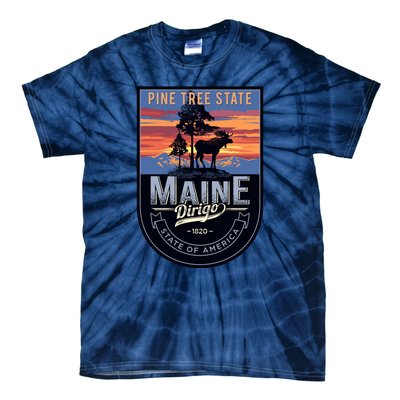 Main Pine Tree State Tie-Dye T-Shirt