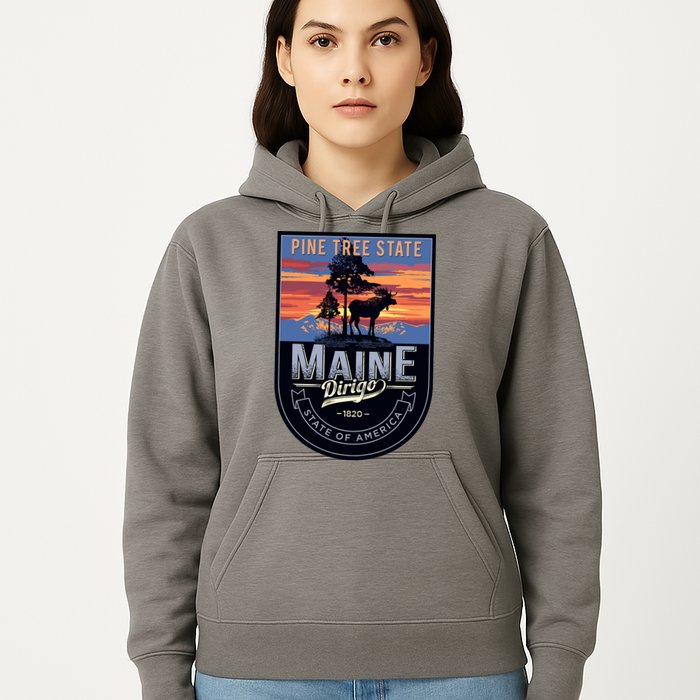 Main Pine Tree State Hoodie