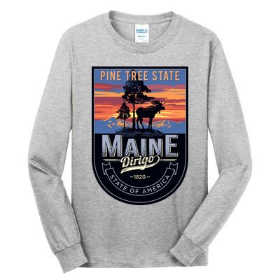 Main Pine Tree State Tall Long Sleeve T-Shirt