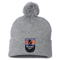Main Pine Tree State Pom Pom 12in Knit Beanie