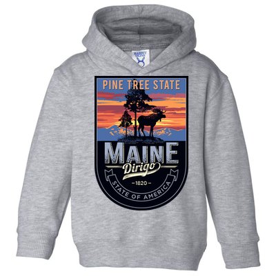 Main Pine Tree State Toddler Hoodie