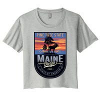 Main Pine Tree State Crop Top