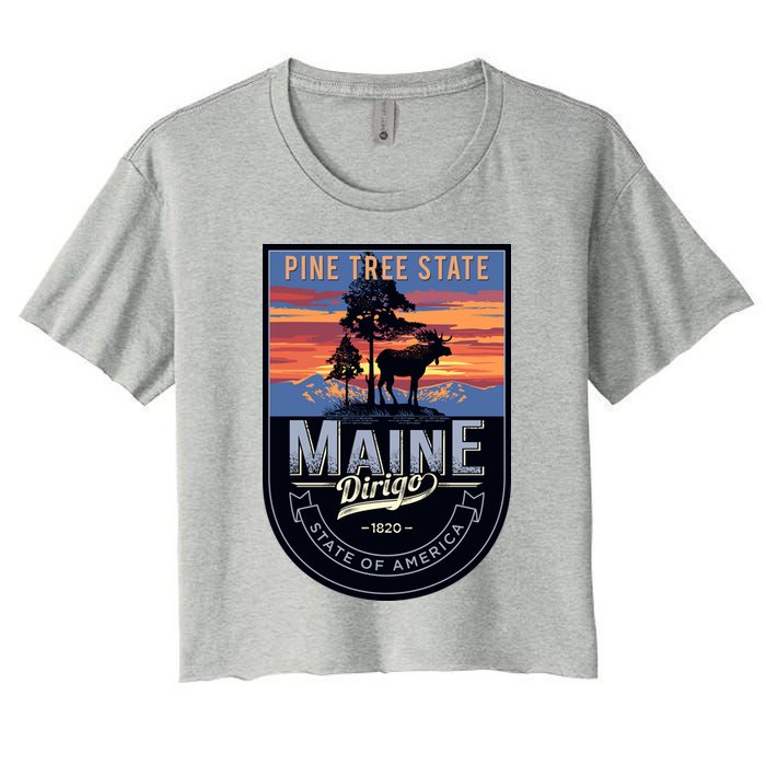 Main Pine Tree State Crop Top