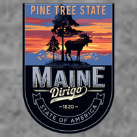 Main Pine Tree State Women's V-Neck T-Shirt