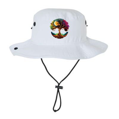 Moon Phases Tree Of Life Legacy Cool Fit Booney Bucket Hat