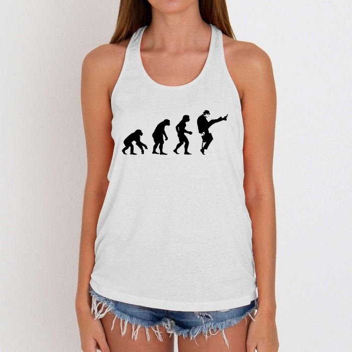 Monty Python T Shirt Silly Walks T Shirt Monty Python And The Holy Grail Tee Women's Knotted Racerback Tank