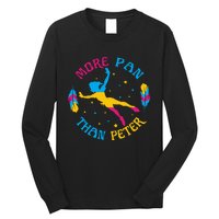 More Pan Than Peter Funny Lover Cute Magic Long Sleeve Shirt