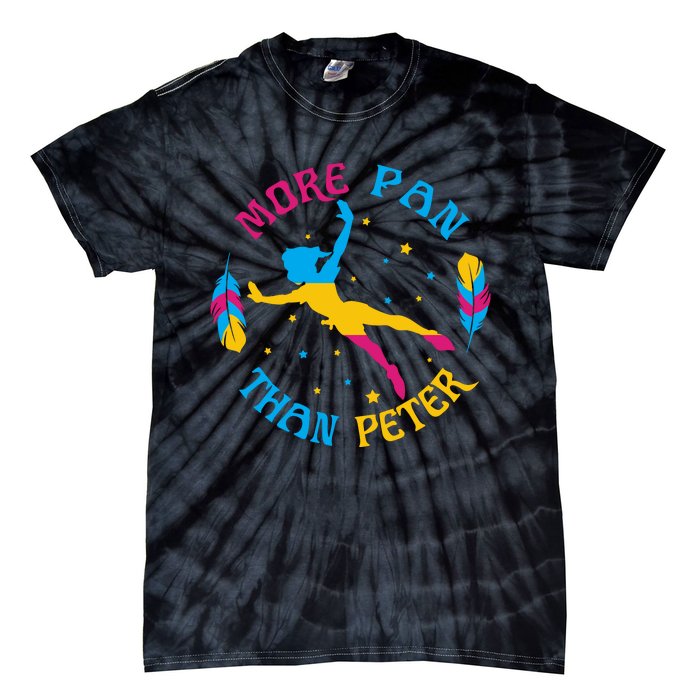 More Pan Than Peter Funny Lover Cute Magic Tie-Dye T-Shirt