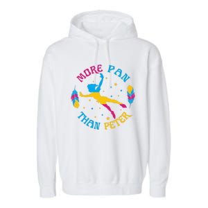 More Pan Than Peter Funny Lover Cute Magic Garment-Dyed Fleece Hoodie