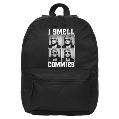 My President Trump I Smell Commies 16 in Basic Backpack