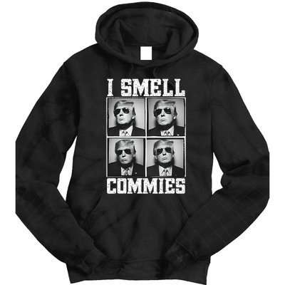 My President Trump I Smell Commies Tie Dye Hoodie