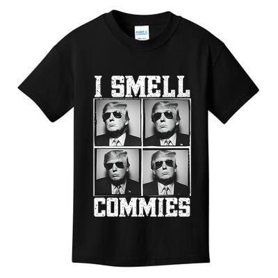 My President Trump I Smell Commies Kids T-Shirt
