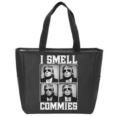 My President Trump I Smell Commies Zip Tote Bag