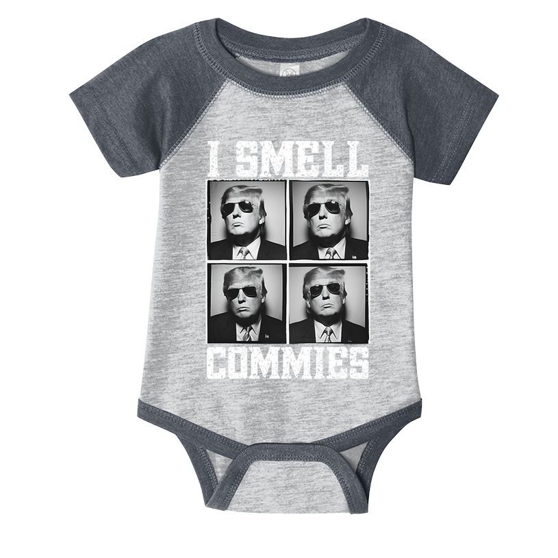 My President Trump I Smell Commies Infant Baby Jersey Bodysuit